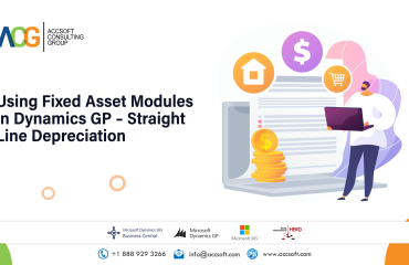 Using Fixed Asset Modules in Dynamics GP – Straight Line Depreciation