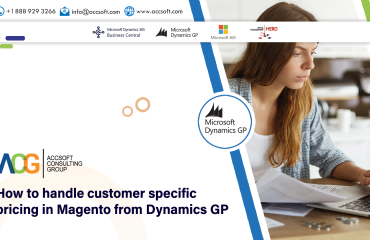 How to handle customer specific pricing in Magento from Dynamics GP
