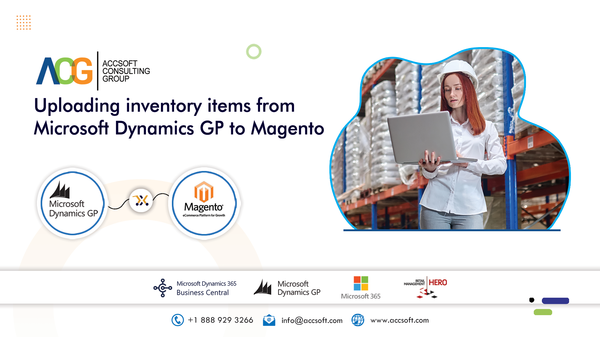 Uploading inventory items from Microsoft Dynamics GP to Magento Ecommerce