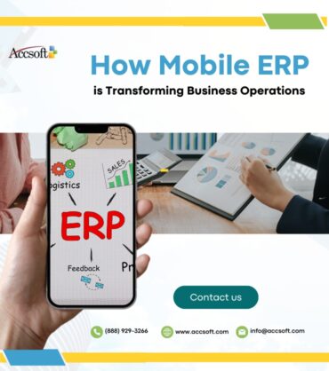 Mobile ERP system transforming business operations for enhanced productivity and efficiency.