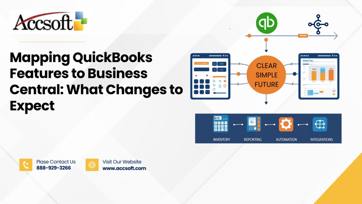 Mapping QuickBooks Features to Business Central: What Changes to Expect