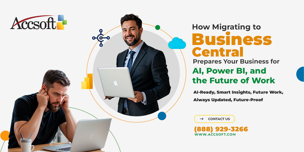 How Migrating to Business Central Prepares Your Business for AI, Power BI, and the Future of Work
