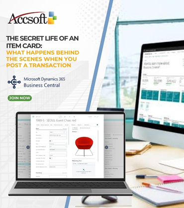 The Secret Life of an Item Card: What Happens Behind the Scenes When You Post a Transaction
